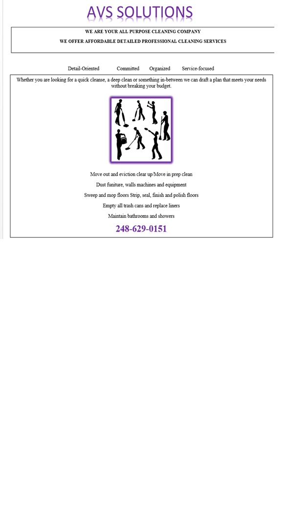 Logo for Avs Solutions